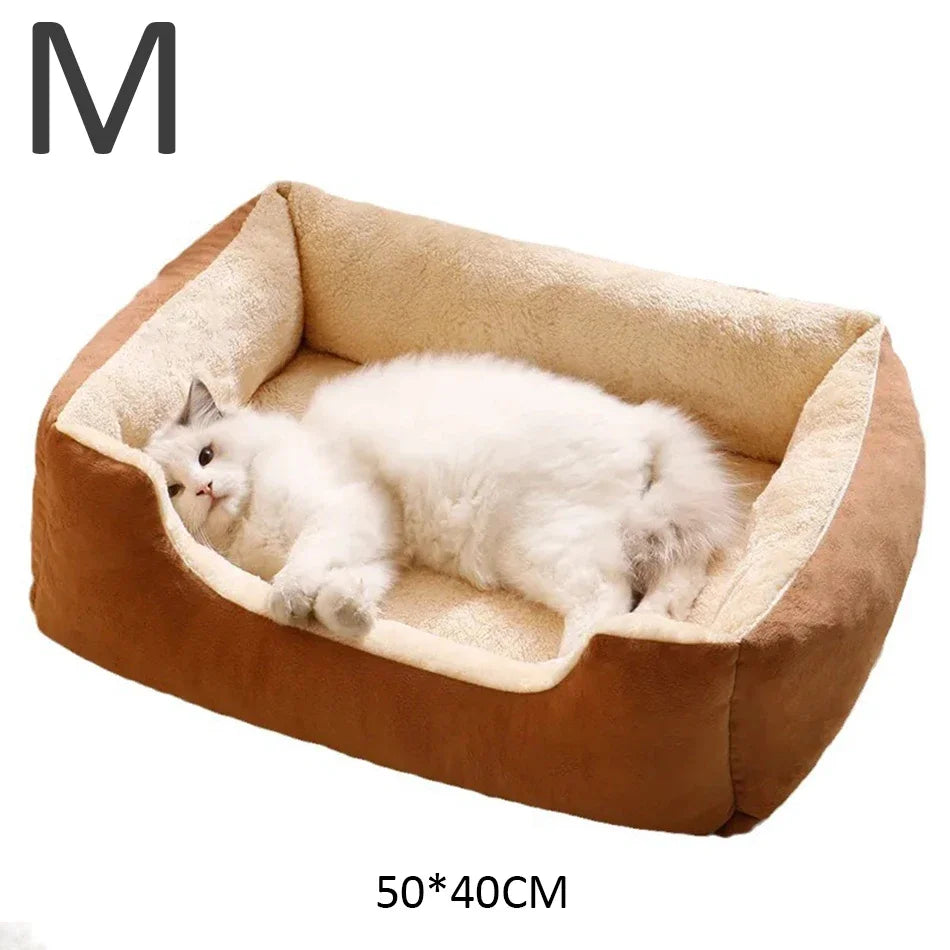 Cama Acolchoada para Gatos e Cães – Conforto e Descanso para seu Pet