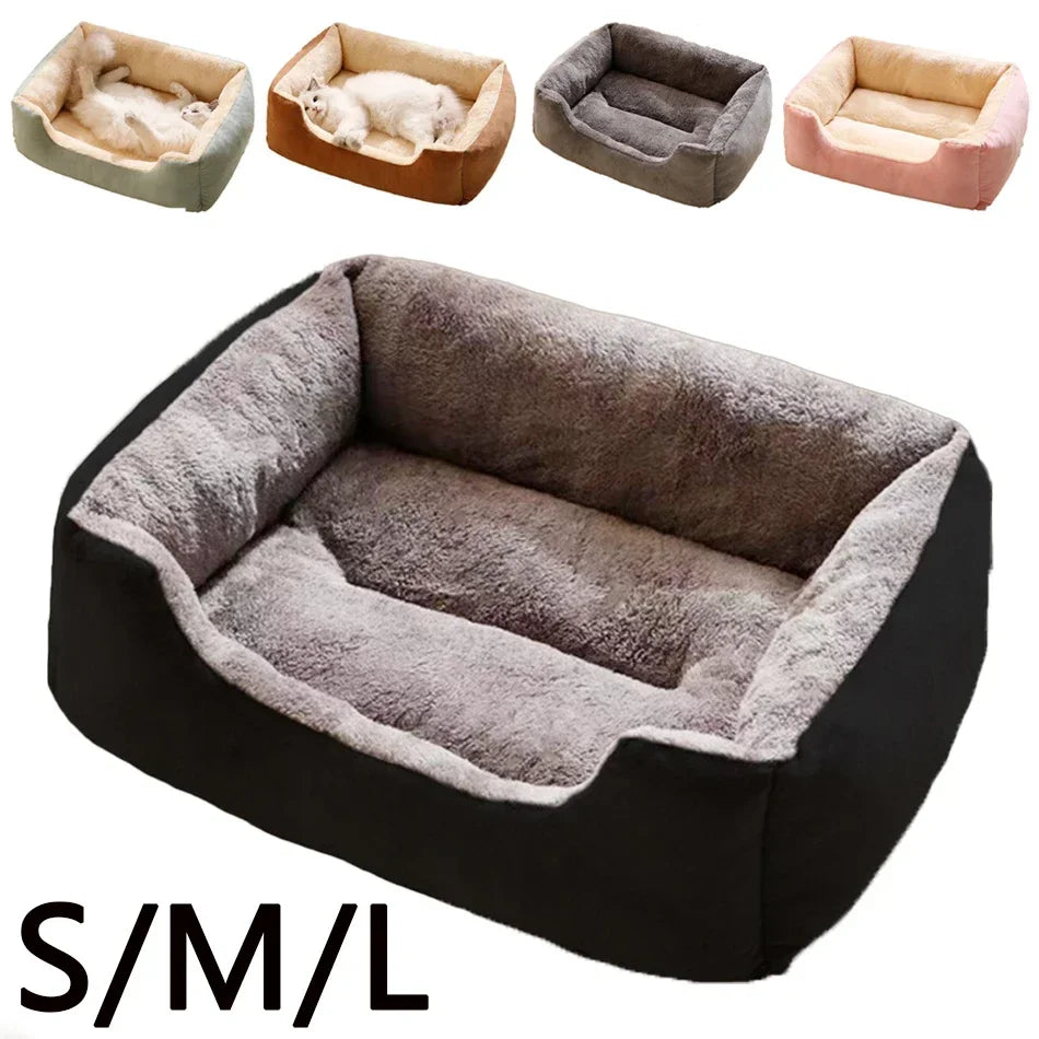 Cama Acolchoada para Gatos e Cães – Conforto e Descanso para seu Pet