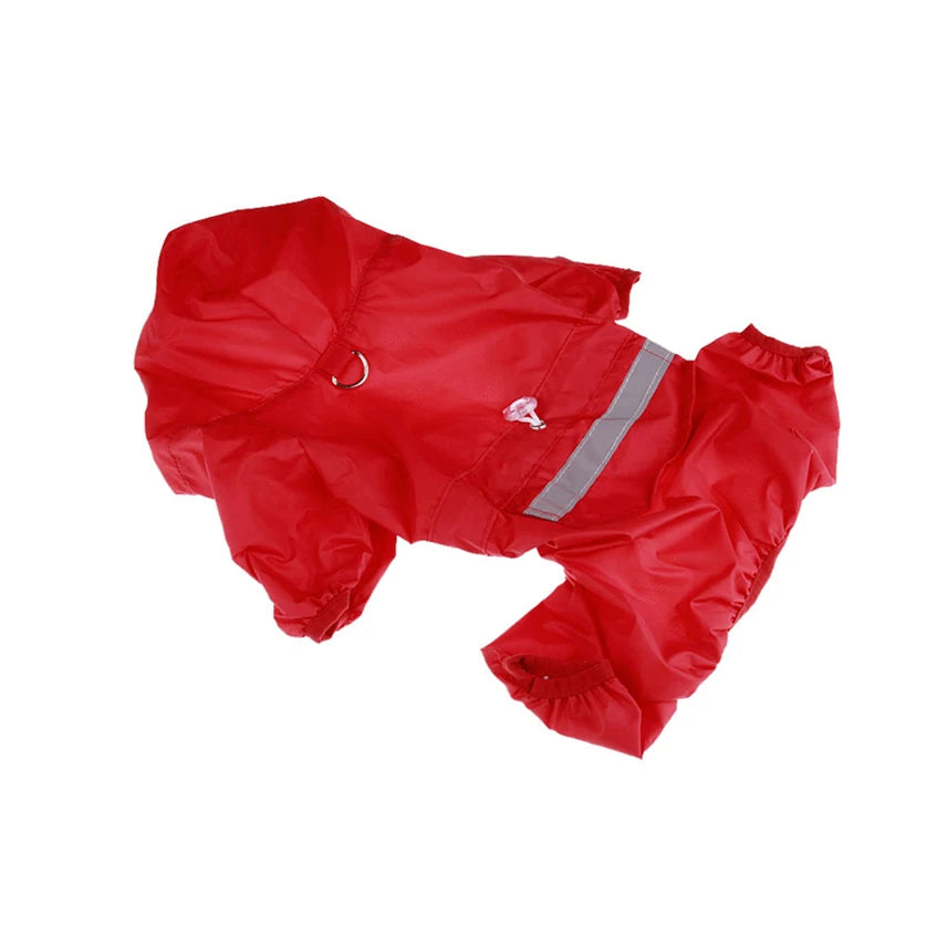 Capa de Chuva Impermeável para Pets com Capuz – Proteção e Conforto em Dias Chuvosos ☔🐾
