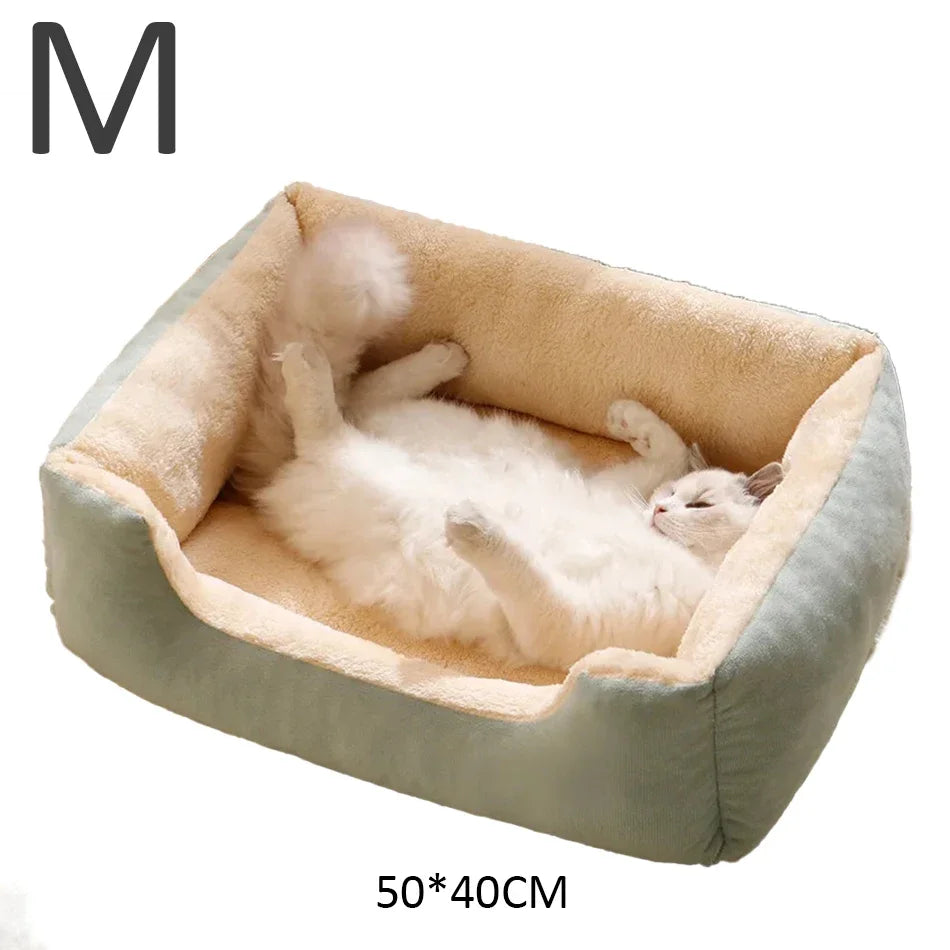 Cama Acolchoada para Gatos e Cães – Conforto e Descanso para seu Pet